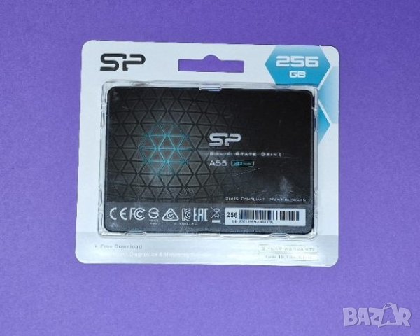 Нов бърз SSD диск ССД хард диск 256GB Silicon Power