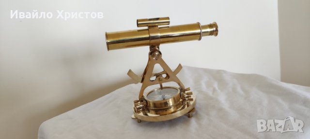 Магнитен компас- старинен корабен уред - реплика, снимка 5 - Антикварни и старинни предмети - 37956290