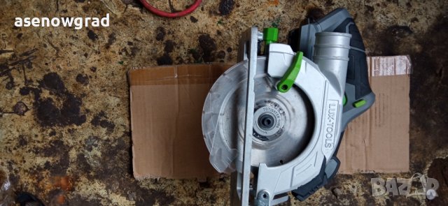 ръчен циркуляр Lux tools на батерия , снимка 6 - Други машини и части - 43513977