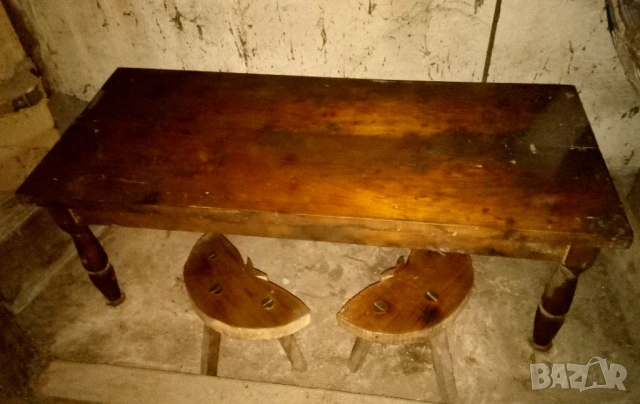 Ретро Рустик стил маси , снимка 5 - Антикварни и старинни предмети - 53037543