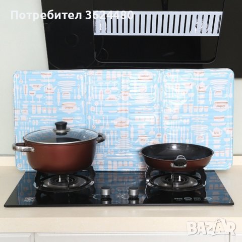 Защитно алуминиево фолио за печка, снимка 5 - Други стоки за дома - 39988473