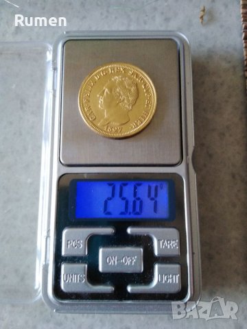 80 лири 1827 година , снимка 4 - Нумизматика и бонистика - 40502610