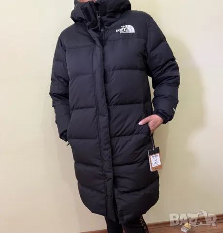 Дълго капитонирано зимно яке, The North Face