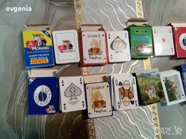 Карти , снимка 4 - Карти за игра - 49724113