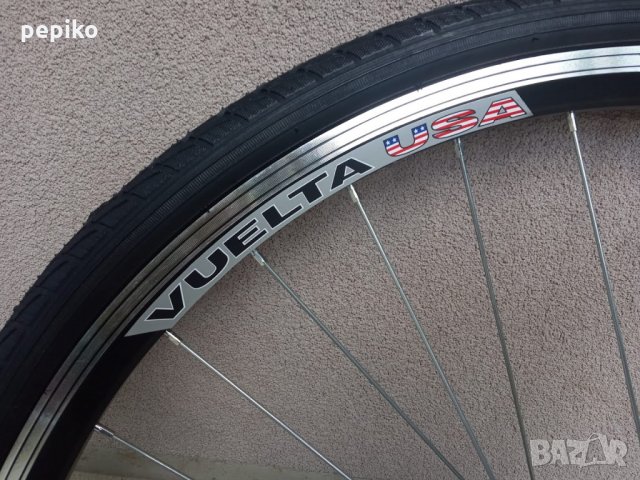 Продавам колела внос от Германия  алуминиеви двойностенни усилени капли SPORT VUELTA+гуми, снимка 5 - Части за велосипеди - 29010173