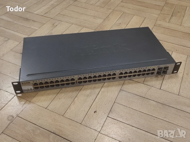 Суич D-Link DGS-1210-48, 1000Mbps, 44-Port, 4 Combo SFP, комутатор
