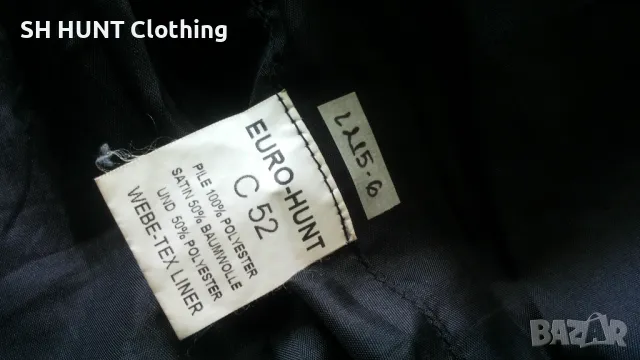 EURO-HUNT WEBE-TEX WINTER Jacket размер XL за лов зимно безшумно яке - 827, снимка 17 - Якета - 47649855