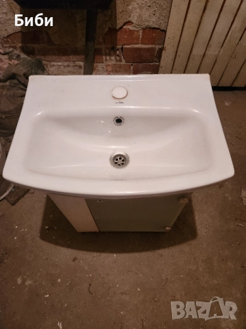 PVC, Шкаф, с Мивка, за Баня, снимка 2 - Мивки - 51876360