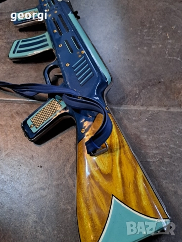 ретро ламаринена играчка автомат, снимка 3 - Колекции - 51873493