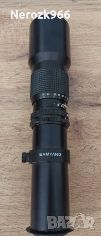 Обектив Samyang 500mm f/8 Preset Telephoto , снимка 3 - Обективи и филтри - 36842248
