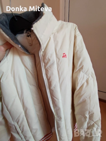 Яке с пух размер S разстояние от мишница до мишница е  52 см, снимка 6 - Якета - 53081631