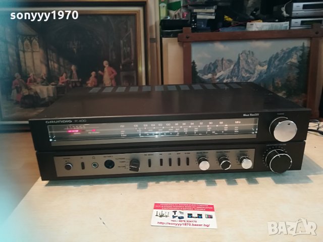 grundig retro receiver-germany 2204210758, снимка 9 - Ресийвъри, усилватели, смесителни пултове - 32638449