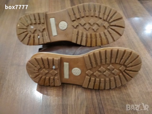 Високи, кожени обувки № 36 от естествена кожа, снимка 3 - Дамски боти - 35155323