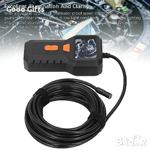 HD ендоскоп с 5 метра кабел и 2-инчов дисплей, снимка 5 - Други стоки за дома - 50188817