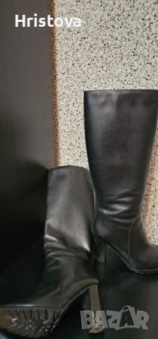 Ботуши естествена кожа, снимка 6 - Дамски ботуши - 43556819