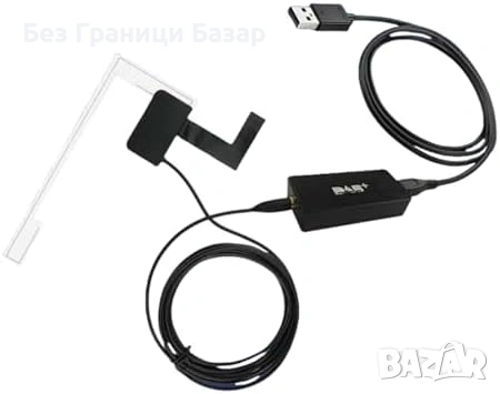 Нов DAB DAB+ USB адаптер за Android автомобилно радио с антена за кола, снимка 5 - Друга електроника - 53032085