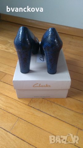 Дамски елегантни обувки Clarks, снимка 4 - Дамски ежедневни обувки - 35609090