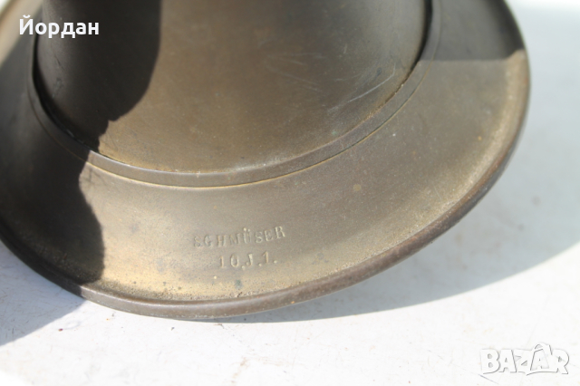 Стара военна месингова ловна тръба, снимка 12 - Антикварни и старинни предмети - 44911210