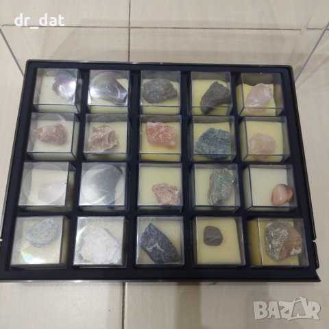 Кутии с минерали Deagostini - съкровищата на земята, снимка 3 - Образователни игри - 40283862