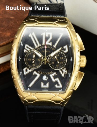 Мъжки часовник Franck Muller gold cobra, снимка 2 - Мъжки - 39082296