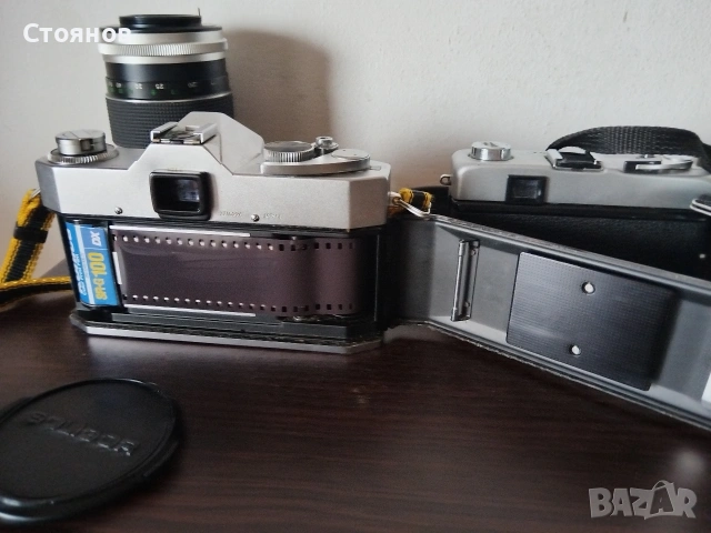 YASHICA 35-ME, YASHICA TL SUPER, YASHICA Minister III Japan , снимка 12 - Фотоапарати - 49965236