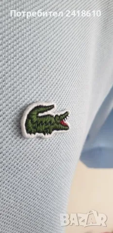 Lacoste Pique Cotton Classic Fit Mens Size 3 - S НОВО! ОРИГИНАЛ! Мъжка Тениска!, снимка 5 - Тениски - 49647242