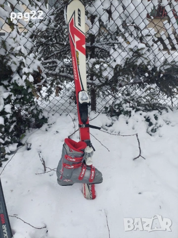 Детски ски Nordica с автомати и обувки Nordica - щеки подарък