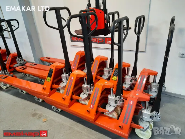 ЧИСТО НОВИ палетни колички 3000kg, снимка 3 - Други машини и части - 49822161