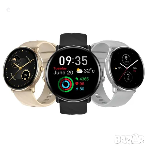 Смарт часовник Zeblaze GTR 3 Pro,Разговори,Водоустойчив 1.43'', Сребрист НОВ, снимка 11 - Смарт часовници - 47948698