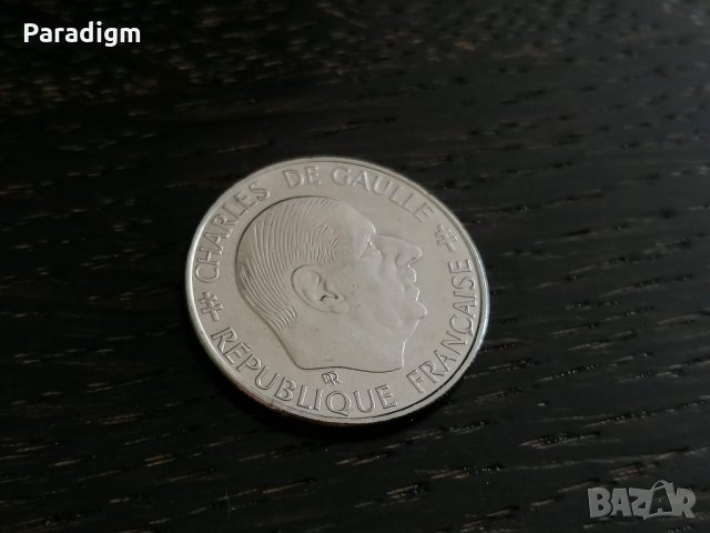 Монета - Франция - 1 франк | 1988г., снимка 2 - Нумизматика и бонистика - 26414671