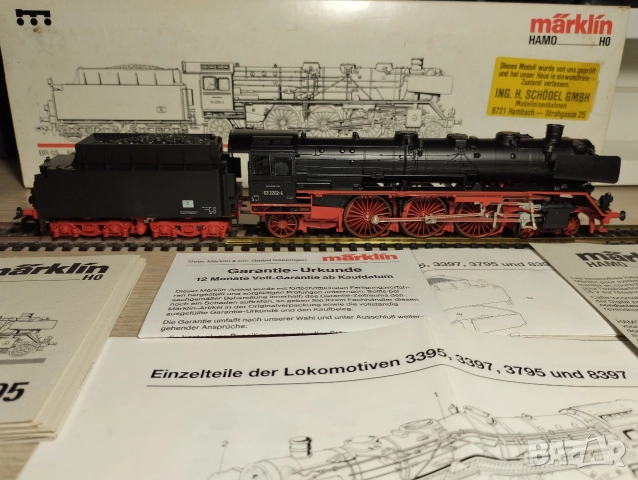 Парен локомотив Marklin HAMO(DC) HO 1/87, снимка 5 - Колекции - 52704173