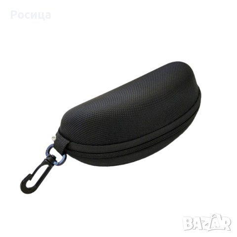 Твърд калъф за очила в черно , снимка 2 - Слънчеви и диоптрични очила - 43685259