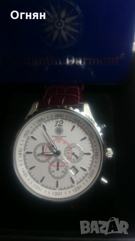 Часовник CONSTANTIN DURMONT Chronograph Aerotec , снимка 3 - Мъжки - 26365302
