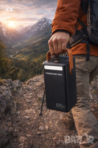Мощна външна батерия Poweradd Pro 50000mAh – 65W PD, снимка 6 - Лаптоп аксесоари - 53565639