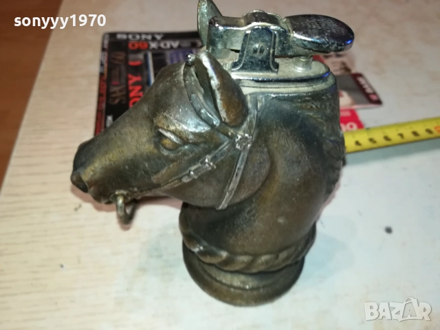 КОН-МАСИВНА ЗАПАЛКА ОТ ФРАНЦИЯ 0710252024, снимка 8 - Антикварни и старинни предмети - 51979441