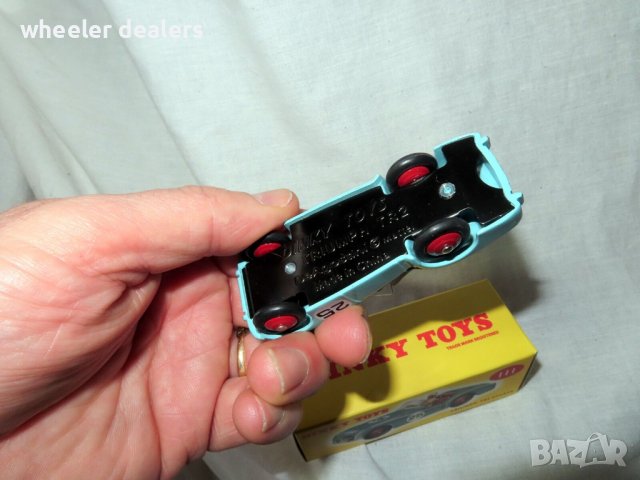 Метална количка DINKY TOYS TRIUMPH TR2 SPORTS 1/43, снимка 3 - Колекции - 39555640