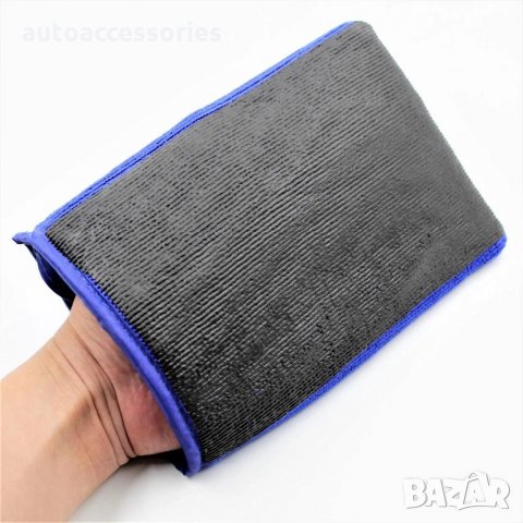 3000052341 Ръкавица със полимерна глина **Магична** за почистване на автомобилната боя T09870, снимка 1