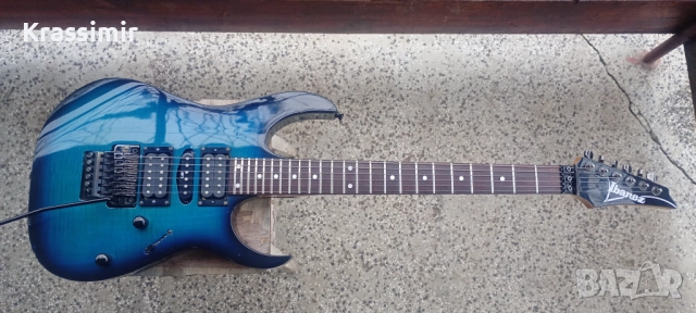 Ibanez RG 570 FM Transparent Blue.