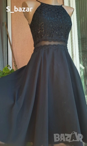 Елегантна рокля,р-р 34/хс-с, снимка 4 - Рокли - 53025439