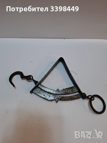 Старо френско кантарче, снимка 4 - Антикварни и старинни предмети - 52681448