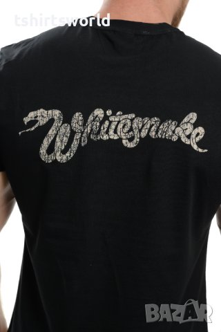 Нова мъжка тениска с дигитален печат на музикалната група WHITESNAKE с гръб, снимка 7 - Тениски - 37699439
