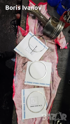 Бутало с биела от BMW 530XD 231 и нови сегменти 6 броя перфектни, снимка 3 - Части - 52976089