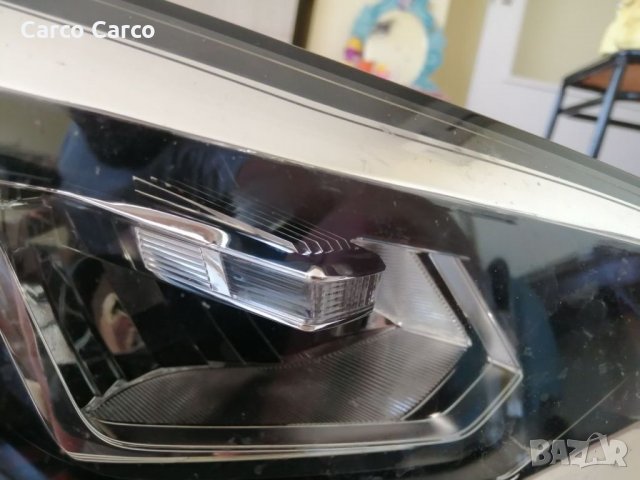 Десен и ляв фар Full Led за Vw Touran 5T original 2016-2018год. Фолксваген Туаран фул лед с оригинал, снимка 3 - Части - 35459791