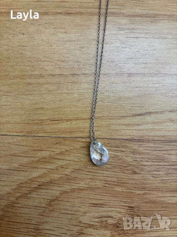 Сребърно колие, снимка 2 - Колиета, медальони, синджири - 52902745