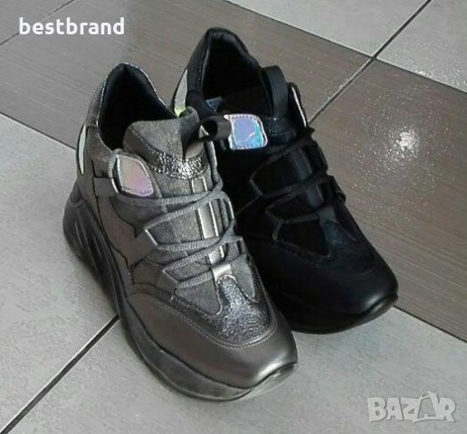 Обувки, спортно-елегантни, два цвята, код 680/ББ1/49, снимка 1 - Дамски ежедневни обувки - 27442262