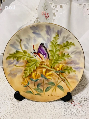 порцеланова  чиния за стена 