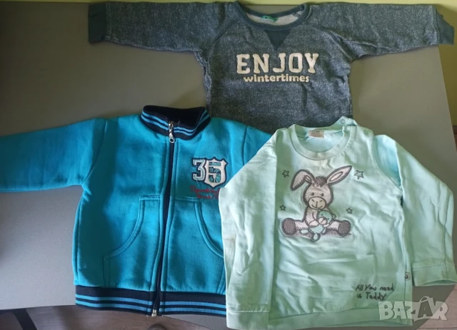 Лот бебешки дрешки 6-9 мес., снимка 5 - Комплекти за бебе - 51393514