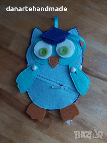 Бухалче с цип / подарък / завършване , снимка 6 - Образователни игри - 39386268