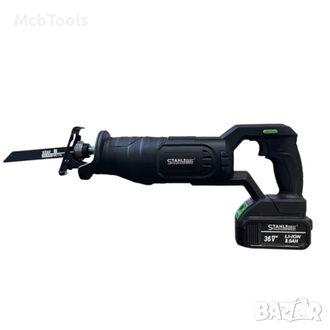 Акумулаторен саблен трион STAHLMAYER 36v с 2 батерии 8A, снимка 2 - Други инструменти - 51102924