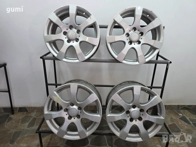 4бр 16ски джанти за VW, AUDI, SEAT  5х112мм A161248, снимка 5 - Гуми и джанти - 53518649